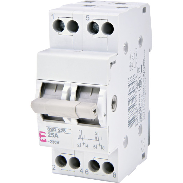 Перемикач навантаження ETI SSQ 240 2P 40A 1-0-2 (2421425)