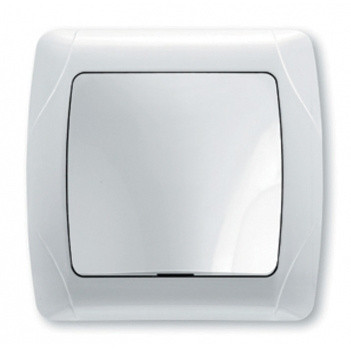 Накладка для виведення кабелю, біла Carmen