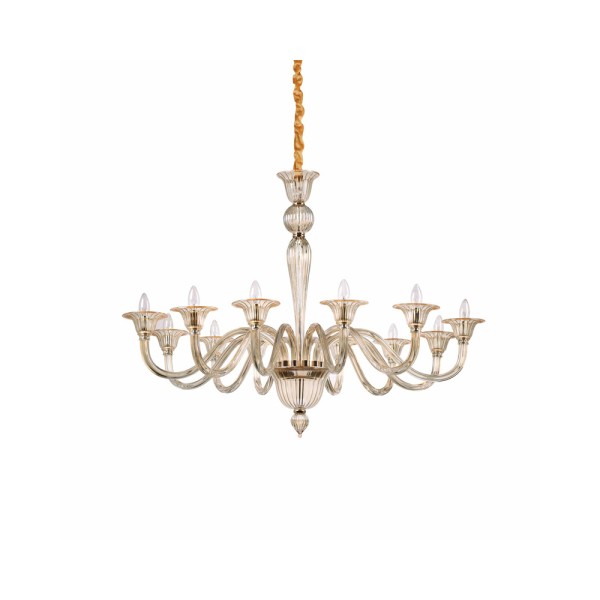 Люстра подвесная Ideal Lux Brigitta sp12 ambra 199405