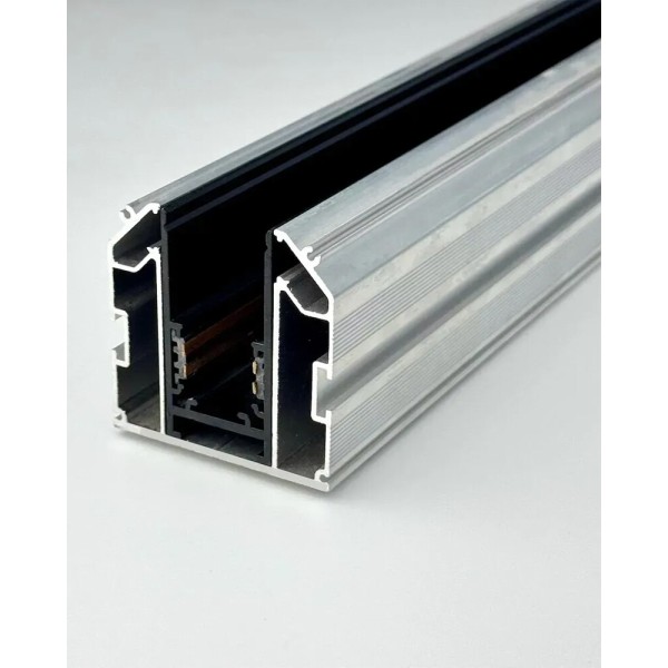 Профіль база для магнітного шинопроводу Oledim 7771243 OL15 1м IP20 сріблястий - фото №1