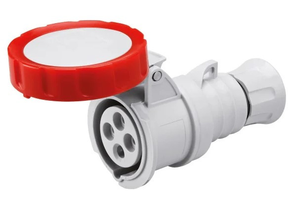 Переносной разъем GEWISS IP67 3P+E 32A 400В (GW62041H)