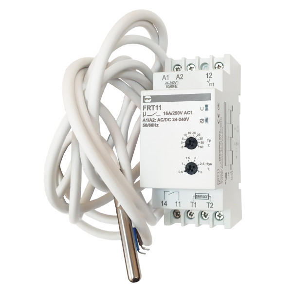 Температурне реле Promfactor FRT11 24-240В AC/DC