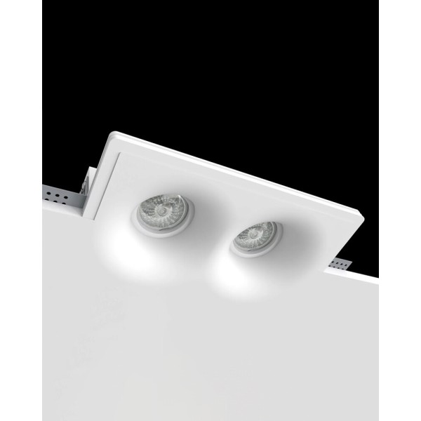 Точечный светильник Promin Double Soft GU10/G5.3 2x10W IP20 Wh