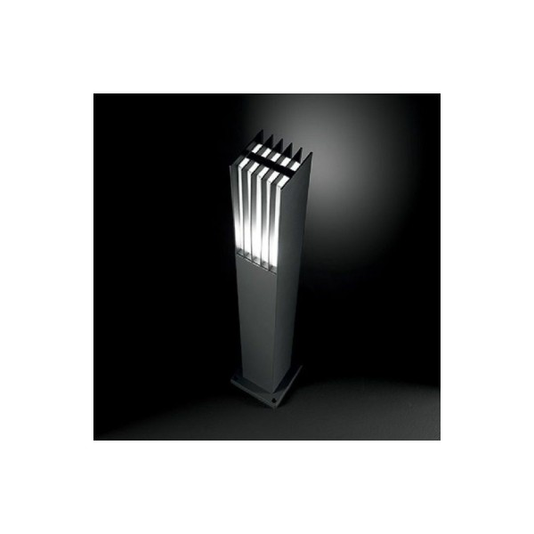 Вуличний світильник Ideal Lux 092225 MARTE PT1 ANTRACITE - фото №1