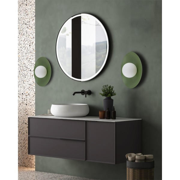 Бра, настінний світильник TK Lighting 10935 Slate G9 1x8W IP20 зелений - фото №1