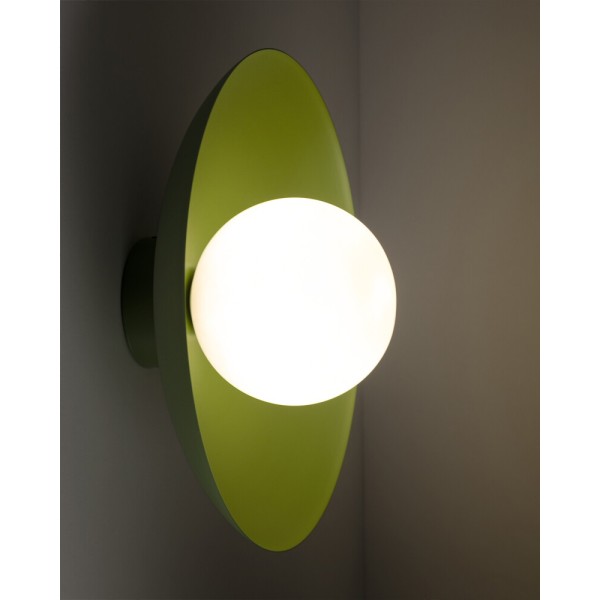 Бра, настінний світильник TK Lighting 10935 Slate G9 1x8W IP20 зелений - фото №2