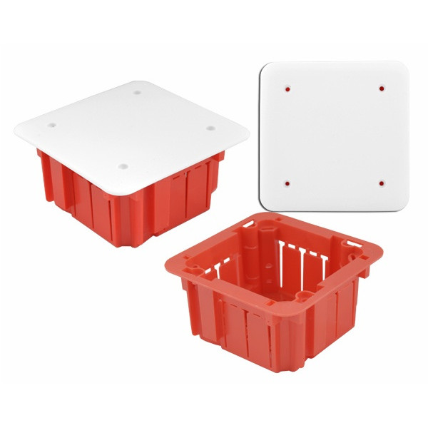 Універсальна електротехнічна коробка Elektro Plast P/T (0262-01) 105x105x50 - фото №1