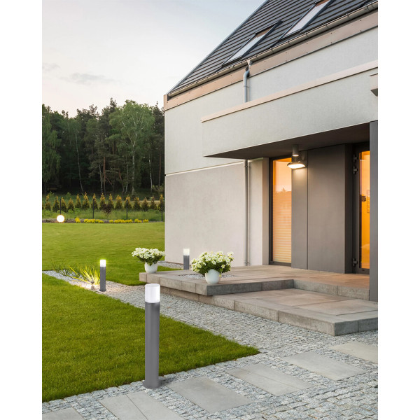 Вуличний світильник Goldlux 315977 Dallas E27 1x12W IP44 GR - фото №3