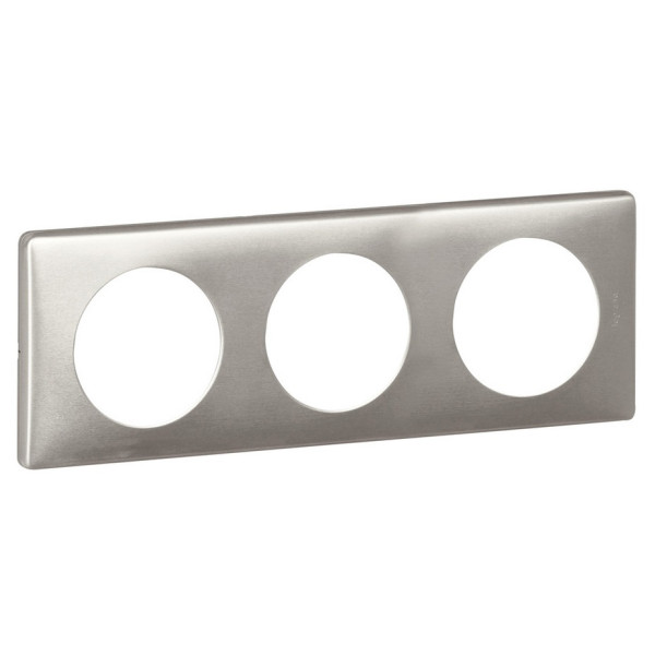 Рамка трехместная Legrand Celiane титан