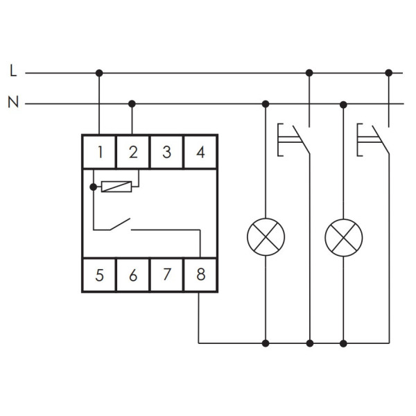Сходове реле F&F AS-222T із сигналізацією - фото №6