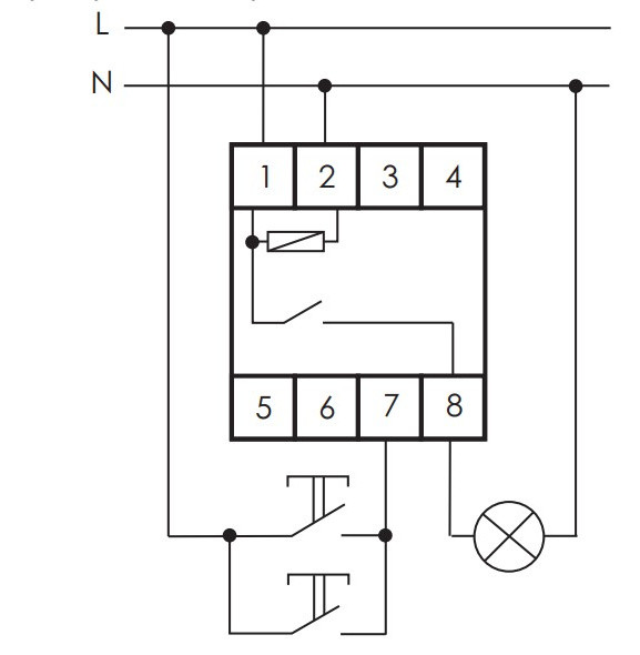 Сходове реле F&F AS-222T із сигналізацією - фото №7