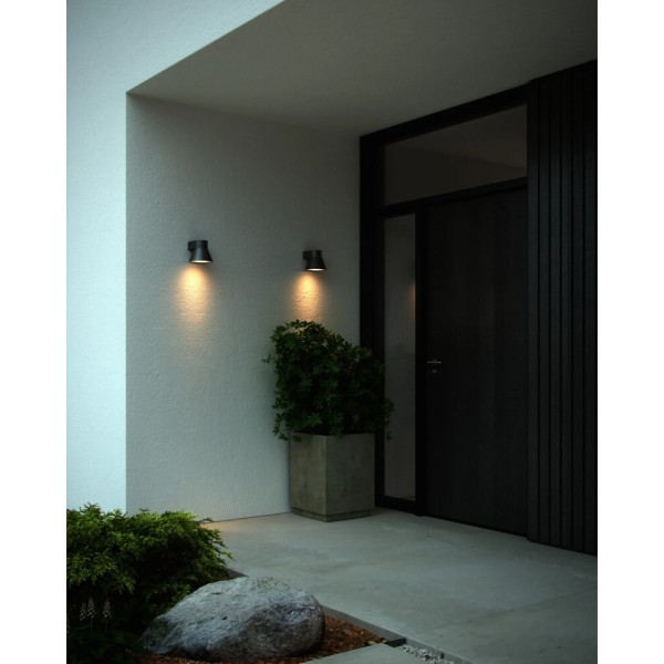 Вуличний світильник Nordlux 2318071003 Kyklop Cone GU10 1x25W IP54 чорний - фото №1