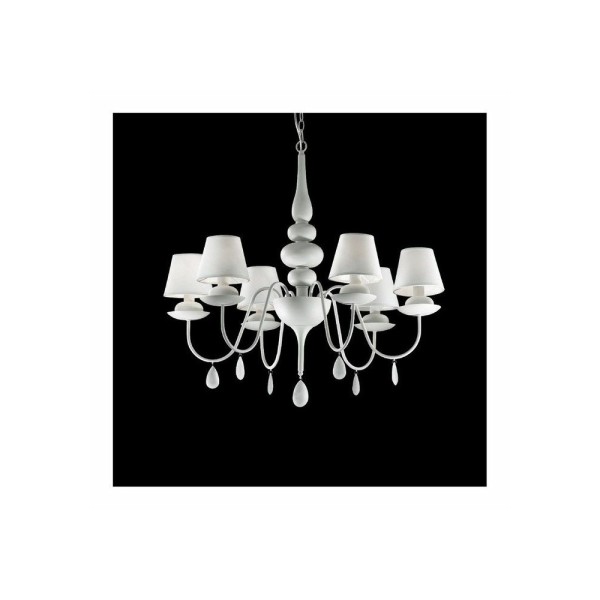 Люстра подвесная Ideal Lux / Идеал Люкс BLANCHE SP6 - фото №1