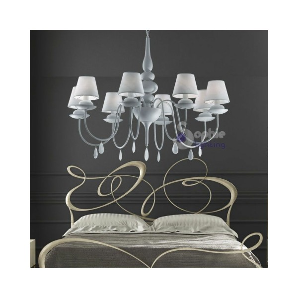 Люстра подвесная Ideal Lux / Идеал Люкс BLANCHE SP6 - фото №3