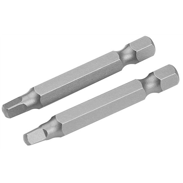 Квадратные биты Tolsen S2 2х50мм (2шт) - фото №1