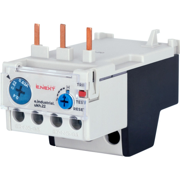 Теплове реле E.Next e.industrial.ukh.22.063 22А 0,4-0,63А (i0110026)