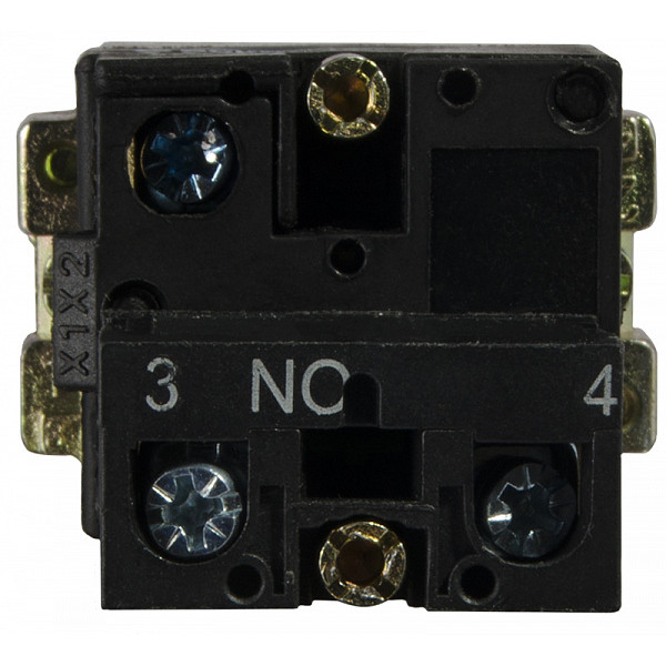 Кнопка Аско-Укрем XB2-BW3371 з підсвічуванням зелена (A0140010021) - фото №1