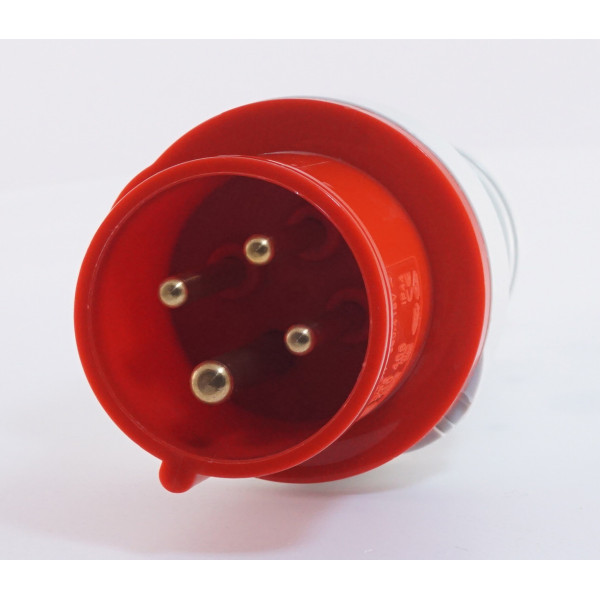 Трехфазный штекер на кабель WALTHER WL210406 (3P+E) 16А 380V IP44 - фото №4