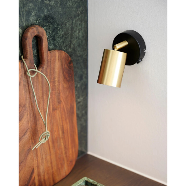 Бра, настенный светильник Nordlux 2113251035 Explore GU10 1x7W IP20 латунный - фото №1