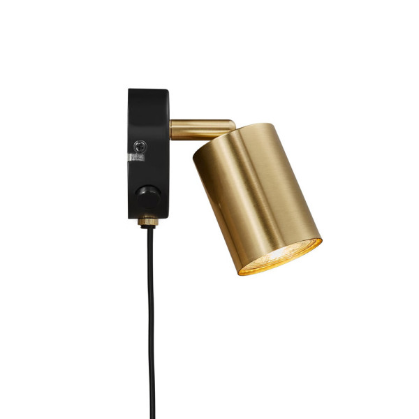 Бра, настенный светильник Nordlux 2113251035 Explore GU10 1x7W IP20 латунный - фото №2