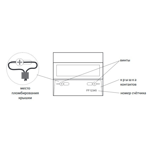 Счётчик электроэнергии LЕ-03МР - фото №4