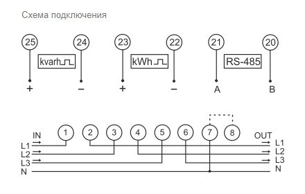 Счётчик электроэнергии LЕ-03МР - фото №5