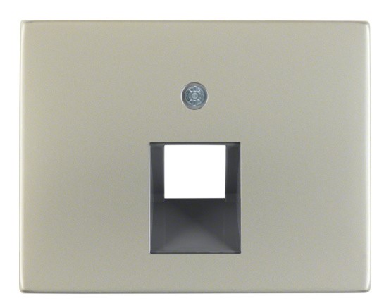 Накладка для розетки UAE нержавеющая сталь Berker K.5