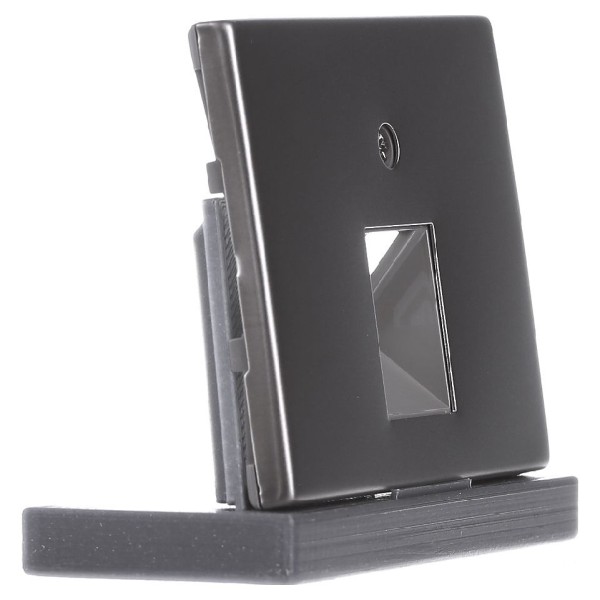 Накладка для розетки UAE нержавеющая сталь Berker K.5 - фото №2