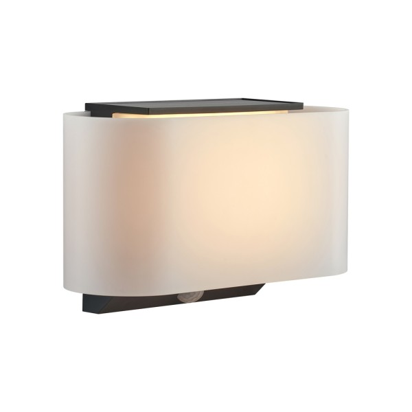 Вуличний світильник на сонячній батареї Nordlux 2418051001 Piola LED 1x5W 3000K 500Lm IP44 графітовий - фото №2