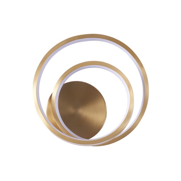 Бра, настенный светильник Goldlux 336705 Zefira LED 1x14W 4000K 2100Lm IP20 золотой - фото №3