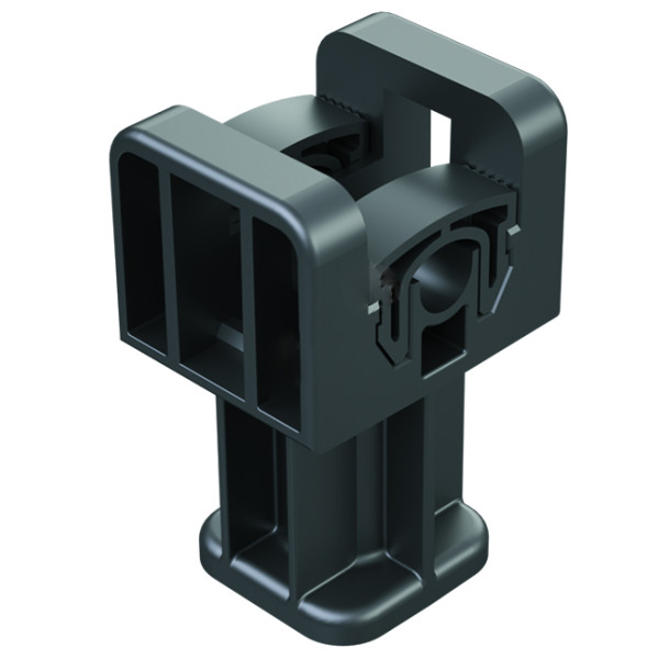 Универсальный пластиковый держатель для токопроводящего прута DKC ND2000 Ø8мм или полосы 25х4мм