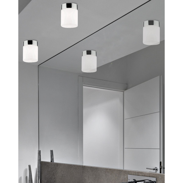 Потолочный светильник Nowodvorski 9505 Cayo G9 1x10W IP44 хром - фото №1