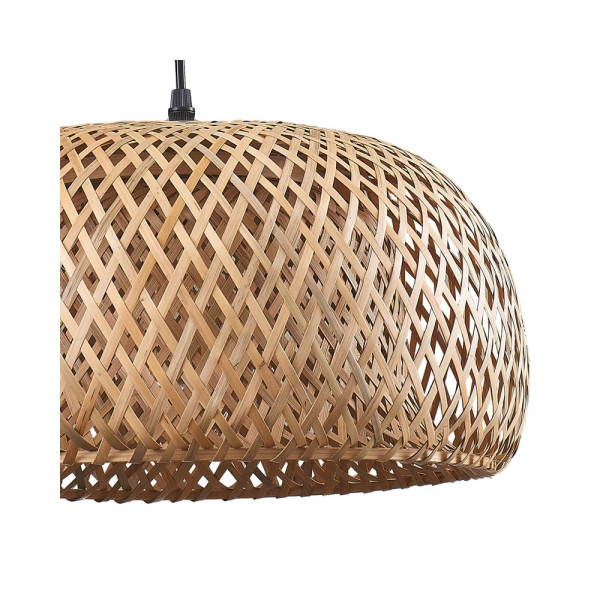 Люстра в стиле бохо, подвесной светильник Goldlux 329110 Korfu E27 1x20W IP20 Бежевый - фото №3
