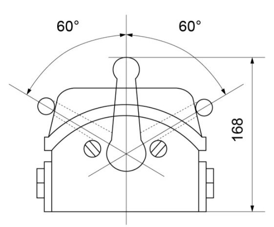 Рубильник Аско-Укрем QS5-100N A0100010011 1-0-1 на 100А - фото №3