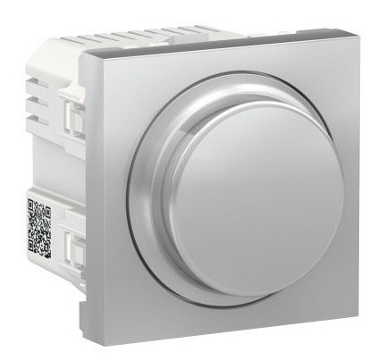 Универсальный поворотный светорегулятор Schneider Electric NU351430 для LED ламп (алюминий) - фото №1