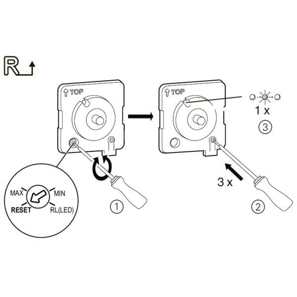 Универсальный поворотный светорегулятор Schneider Electric NU351430 для LED ламп (алюминий) - фото №5