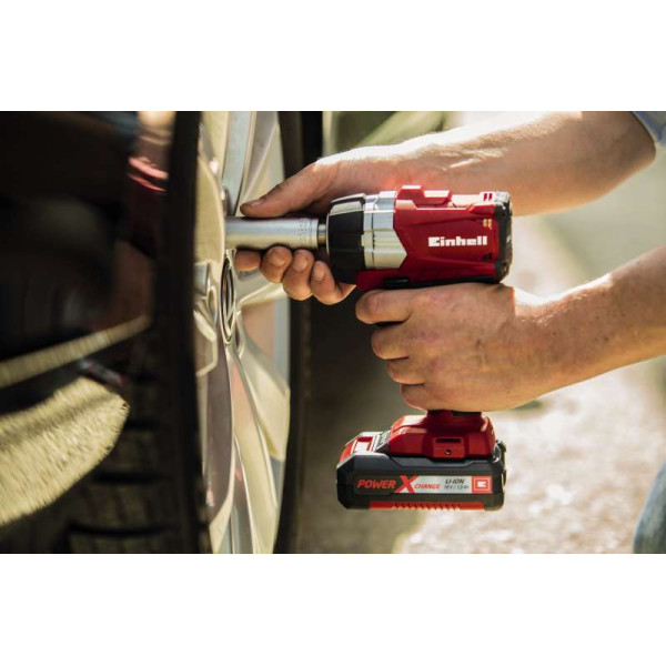 Ударный гайковерт Einhell TE-CW 18Li BL-Solo (4510040) - фото №4