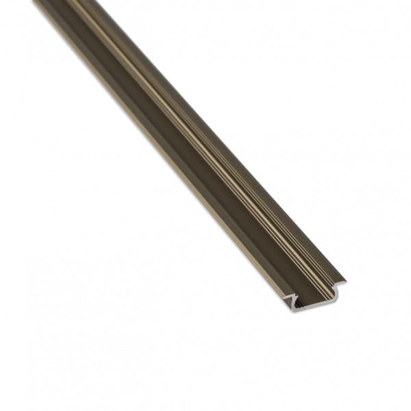 Профиль для светодиодной ленты Lumines Z сталь - фото №1