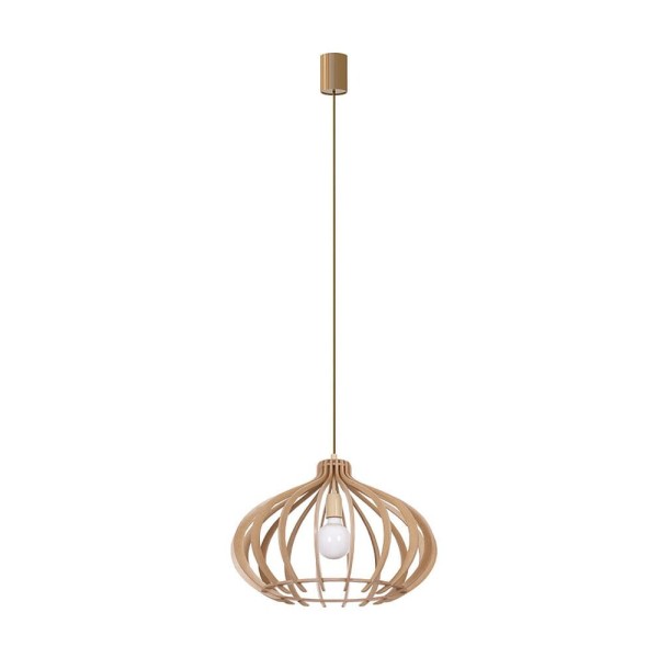 Подвесной светильник, люстра Nowodvorski 4174 Ika E27 1x25W IP20 бежевый