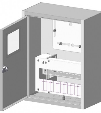 Корпус учета и распределения ЯУР 1Н-12 profi - фото №1