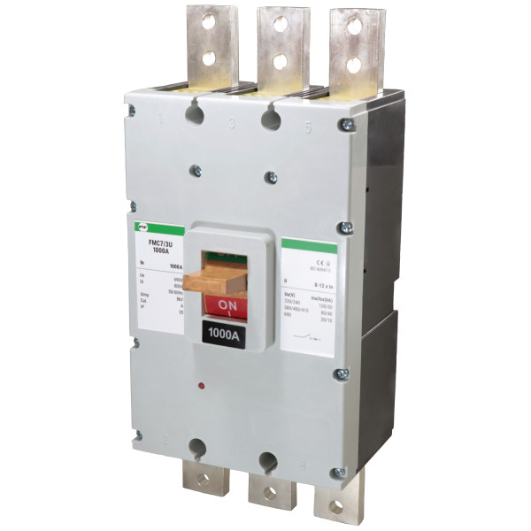 Корпусный автоматический выключатель Promfactor FMC7/3U 3P 1000A 80кА 8-12In (FMC73U1000)