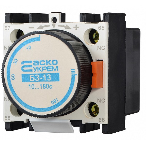 Приставка витримки на вимкнення Аско-Укрем БЗ-13 LA3-DR4 для серій ПМ1...ПМ4 та КМ (A0040050003) - фото №1