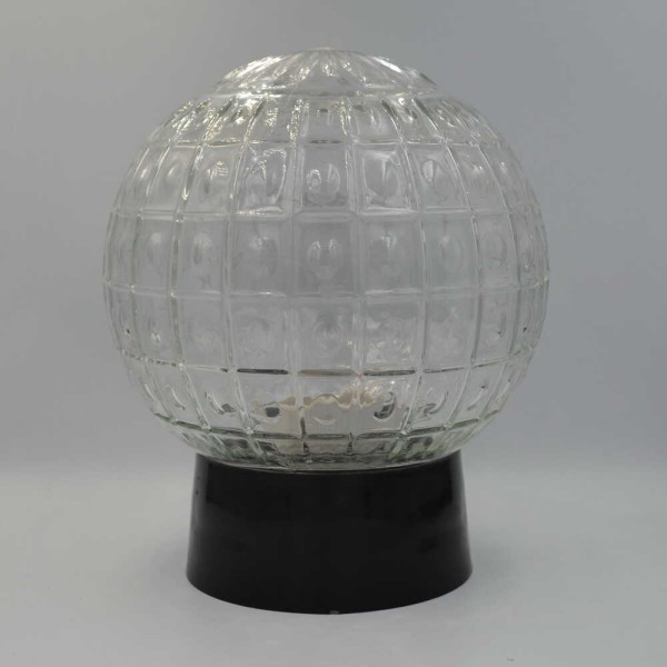 Плафон "Ёжик" стеклянный к НББ/НСП прозрачный ( ННС 62-006 ) - фото №1