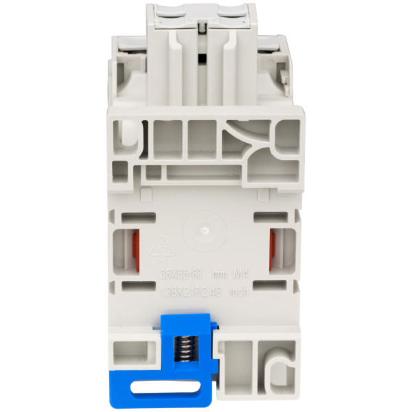 Контактор Schrack LZDC12B3 Cubico Classic 230В AC 1НO+1НЗ 5,5 кВт 12А 3Р - фото №1