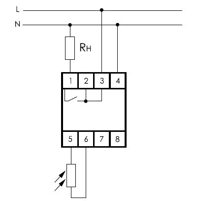 Сутінкове реле F&F AZ-B-PLUS-UNI - фото №6