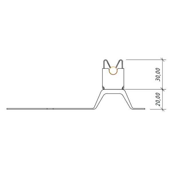 Прямий тримач Leo Lightman L140 з тримачем Niro Ni (307133) - фото №1