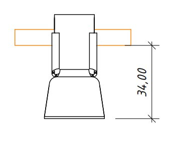 Прямий тримач Leo Lightman L140 з тримачем Niro Ni (307133) - фото №2
