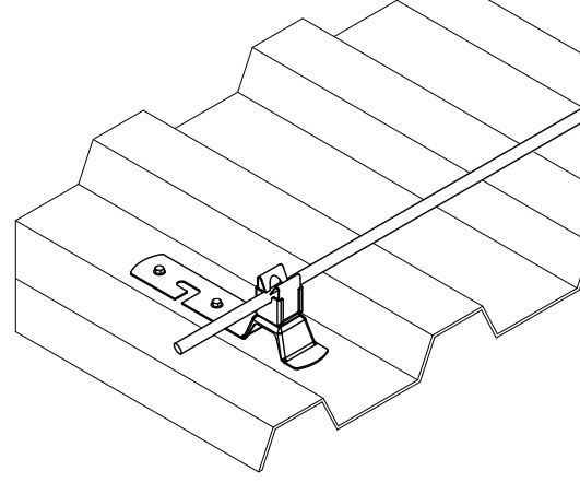 Прямий тримач Leo Lightman L140 з тримачем Niro Ni (307133) - фото №4