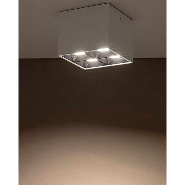 Точечный светильник Nowodvorski 10047 Midi LED 1x16W 3000K 1500Lm IP20 белый - фото №2