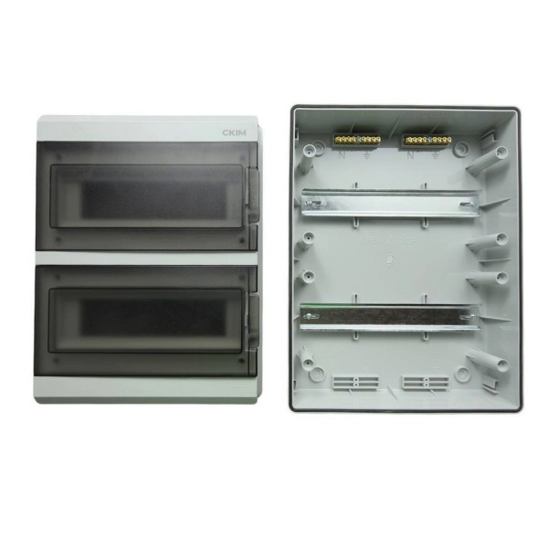 Бокс пластиковый СКИМ на 24 модуля накладной IP65 ( С11902007/С99990127 ) - фото №3